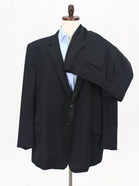 Pronto Uomo 56R 54x29 Gray Full Suit 2-Button Solid R935